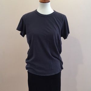 * SOLD * Distressed Cotton T